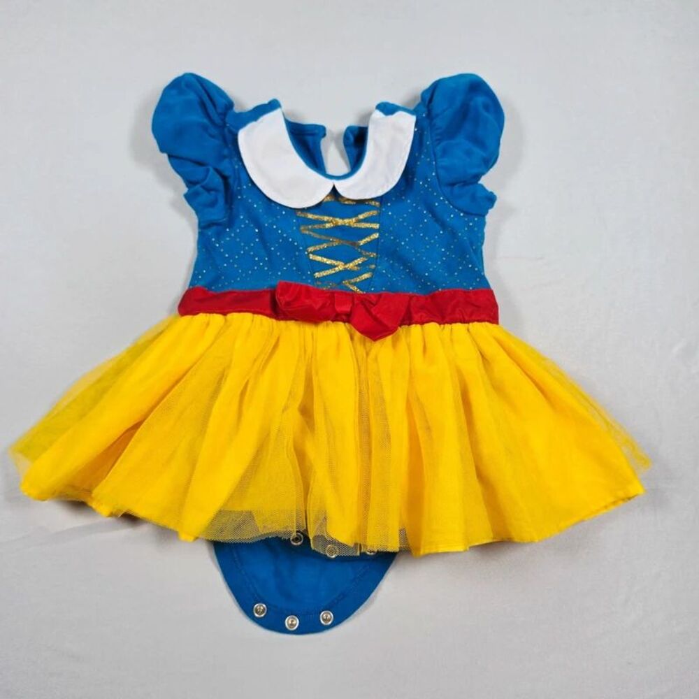 Disney Store Sz 12/18 Mos Snow White Costume Bodysuit